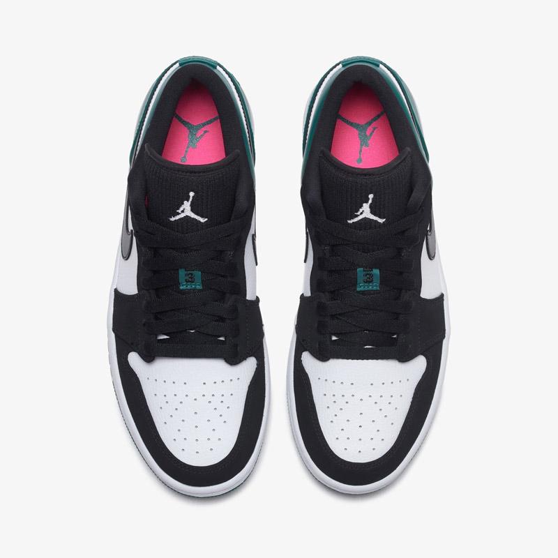 men air jordan 1 low mystic green stores