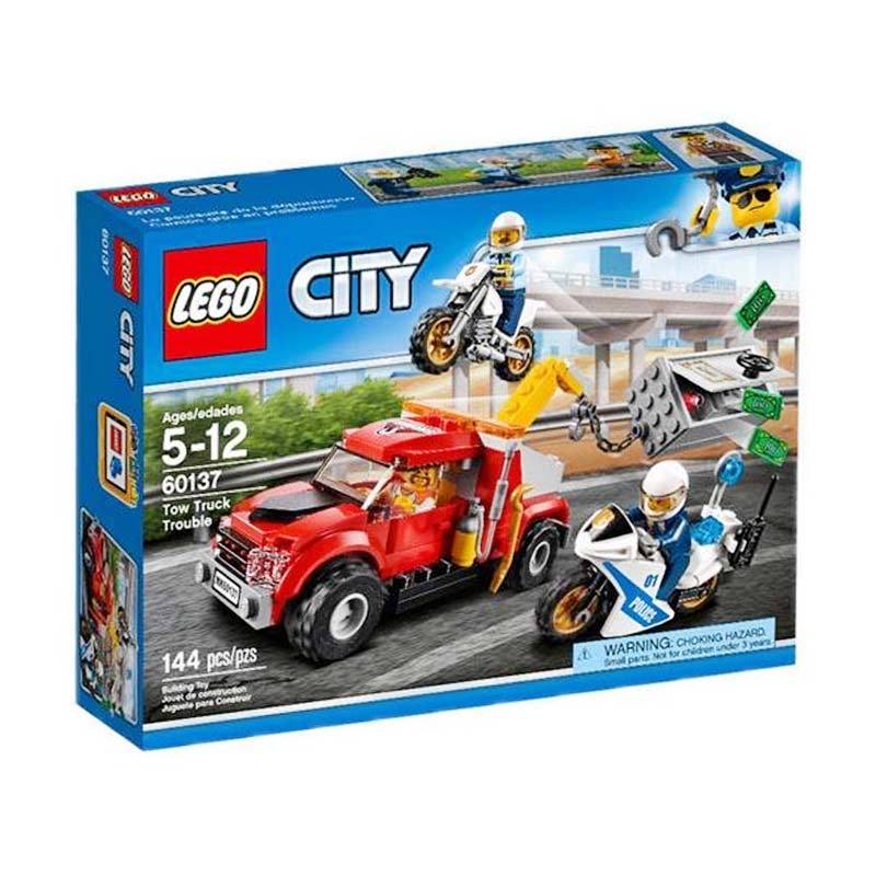 tow truck and car toy