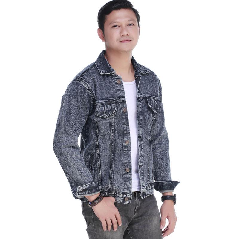 Promo EMOLINE Jaket Denim Pria di Seller BANI STORE TEGAL - Kota Tegal, Jawa Tengah | Blibli