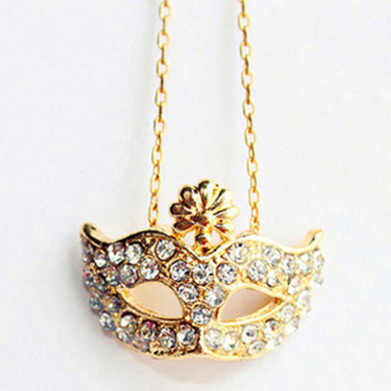 Promo Bluelans Women Vintage Bohemia Style Fox Mask Pendant Necklace Jewelry Xmas Gift Gold Di Seller Bluelans China Blibli