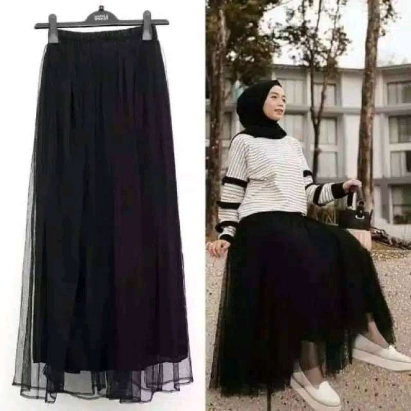 Jual rok pesta Rok Tutu Rok hitam Lilac di Seller