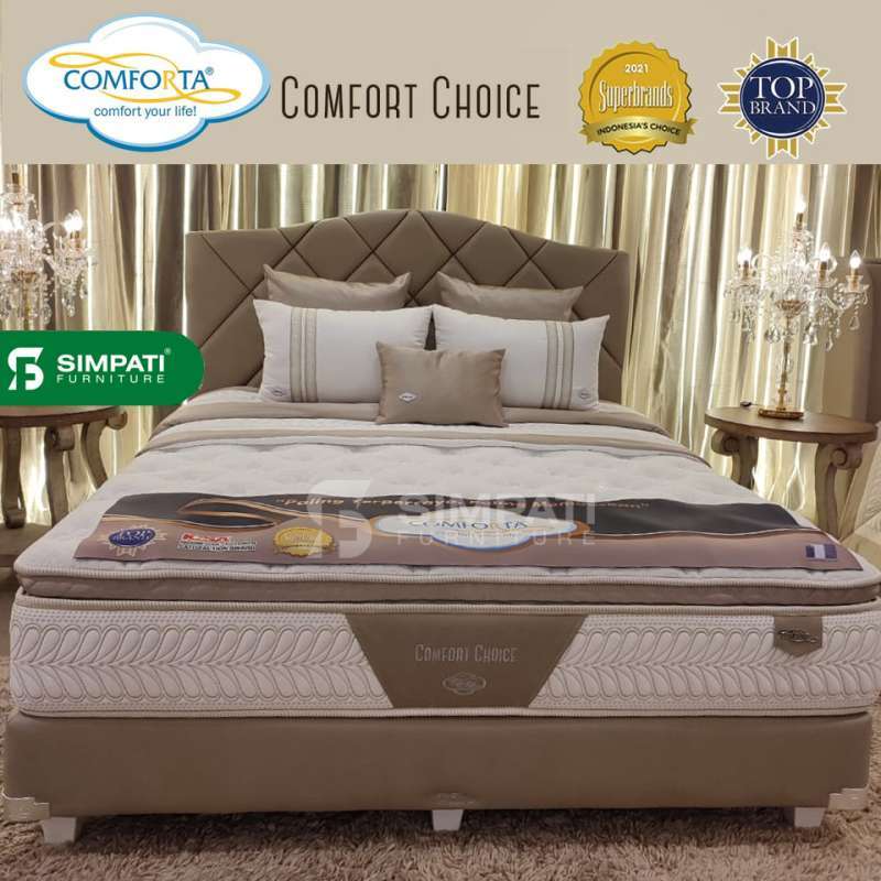 Promo Comforta Comfort Choice (Model Baru) - Komplit Set 120 X 200 Diskon  45% di Seller Simpati Furniture - Sukarasa, Kota Tangerang