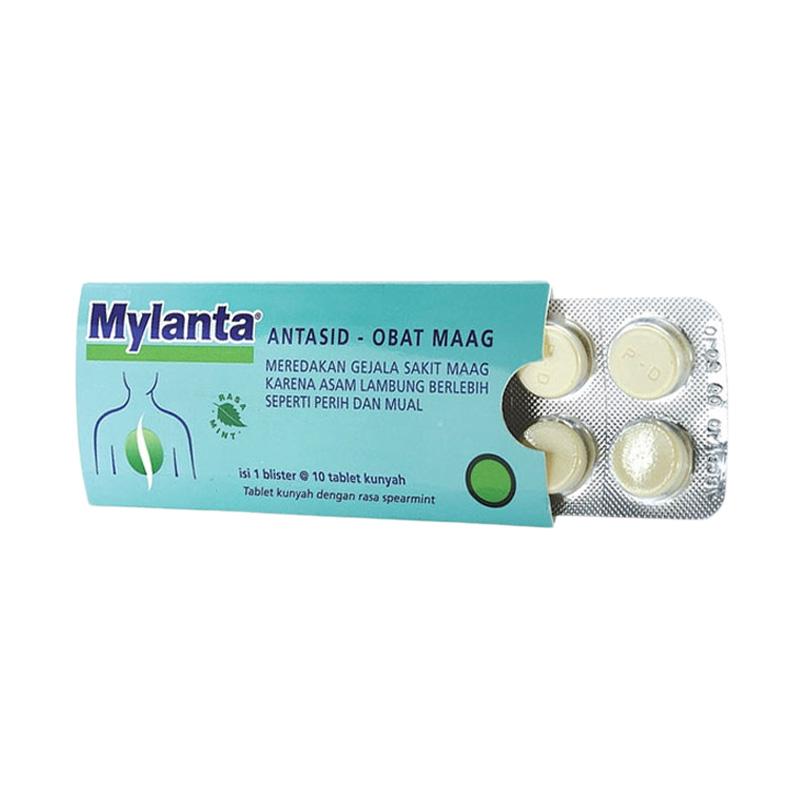 Jual Mylanta Tablet Obat Kesehatan 1 Box 10blister 10 Tablet Kunyah Online Oktober 2020 Blibli Com