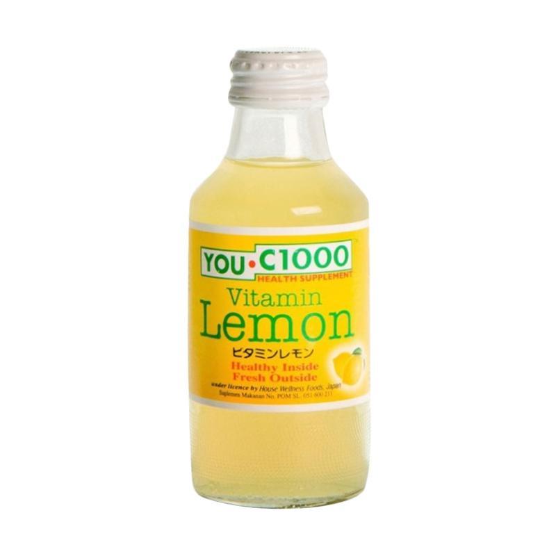 Jual You C 1000 Minuman Stamina Lemon Botol 140 Ml Murah Mei 21 Blibli