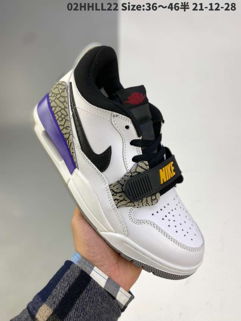Jordan legacy hotsell 312 low lakers