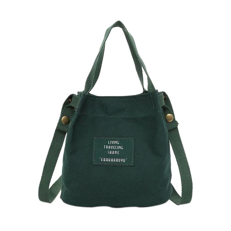 Jual Joyful Mini Canvas Two Ways Import Korean Style Living Travelling Share Tas Selempang Wanita Online November 2020 Blibli