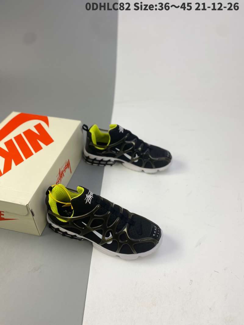 Bright Cactus 2020 For Sale - 001 Stussy x Nike Air Zoom Spiridon KK  Black/White - nike air max lebron 8 kids and girls - CJ9918