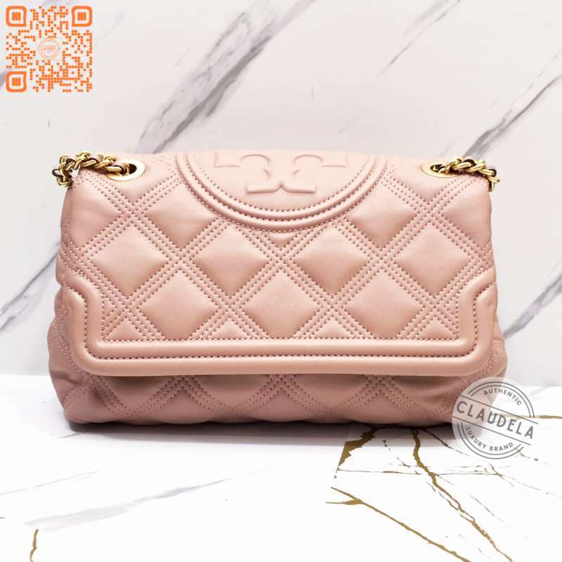 Tory burch fleming pink sale moon