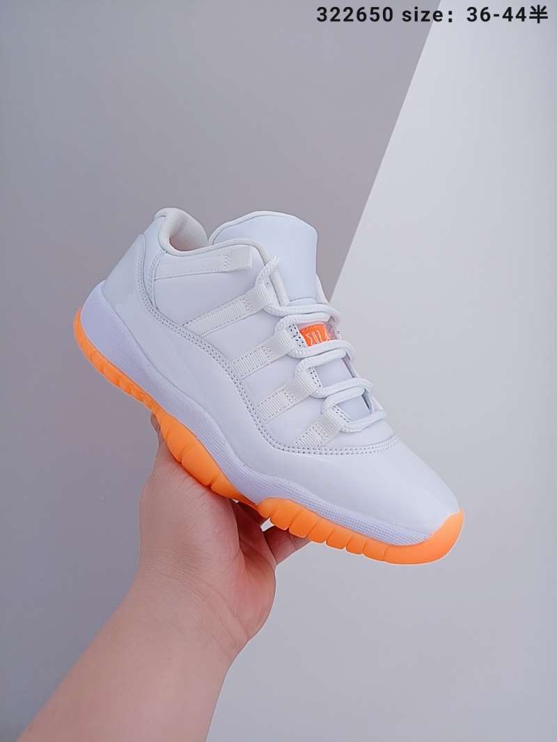 white orange aj11 NIKE AIR Jordan 
