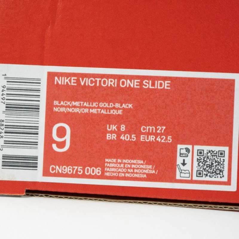 Jual Sandal Nike Victori One Slide Metallic Gold Original ...