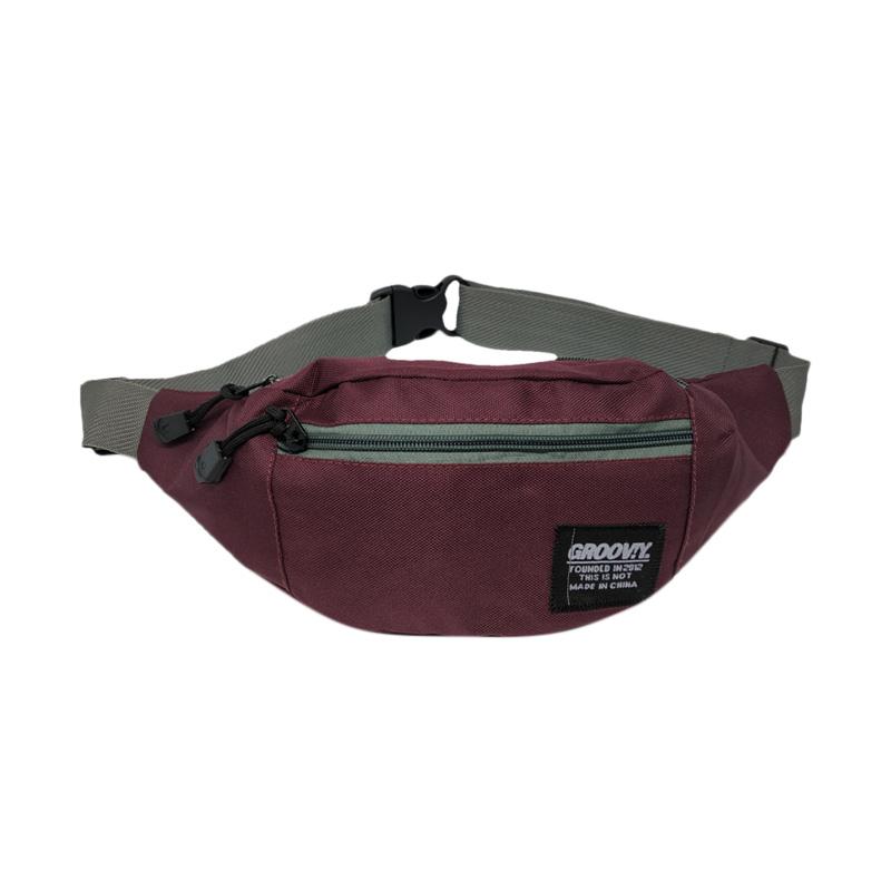 Jual Groovy Waistbag Mini Unisex Merah Maroon Di Seller Buffback Official Store Sayati 2 Kab. Bandung Blibli