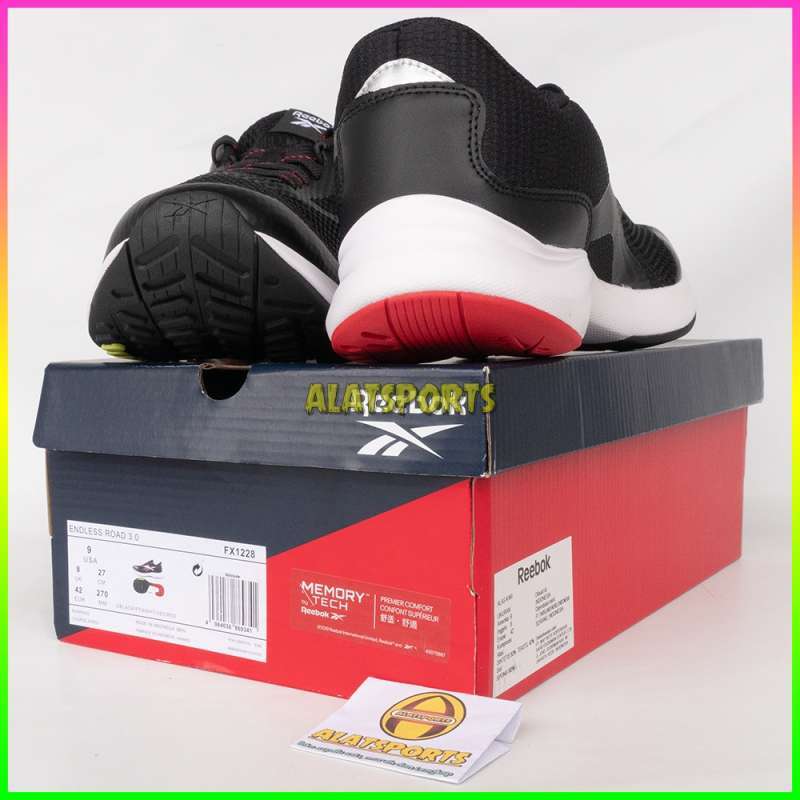 Jual Reebok Endless Road FX1228 Sepatu Sneaker Running Pria Original di  Seller alatsports - Kota Tangerang, Banten | Blibli