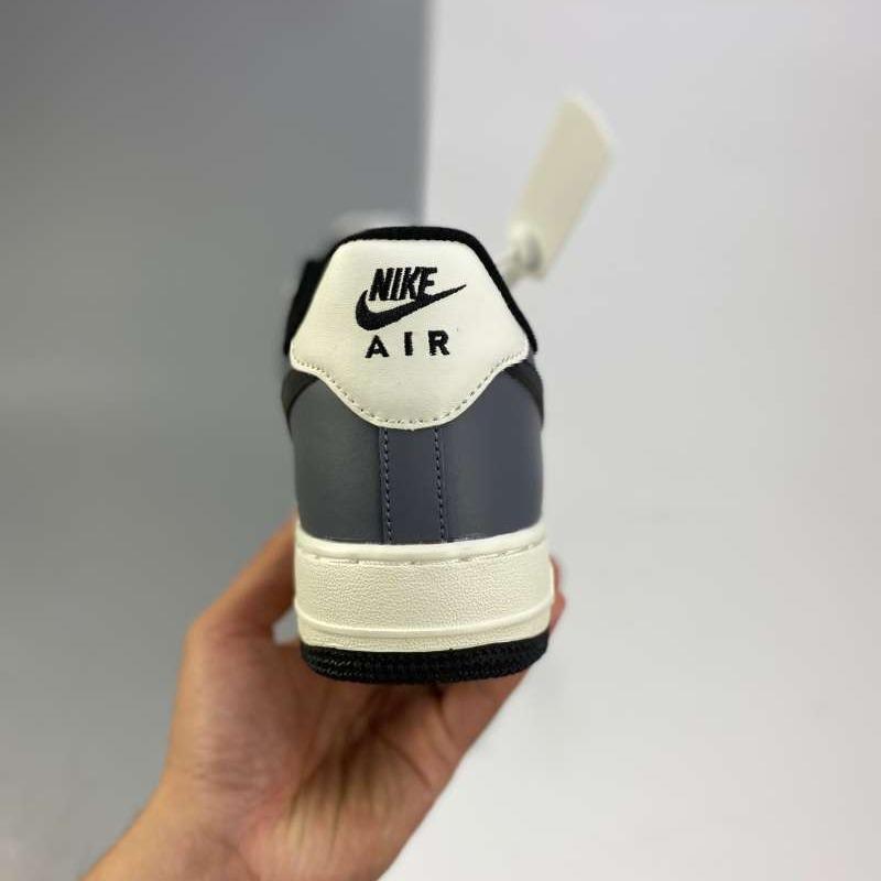 black low top forces