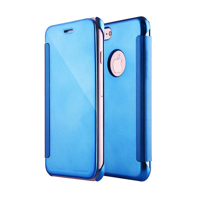 Jual Clear View Mirror Flip Cover Casing For iPhone Or iPhone 6s