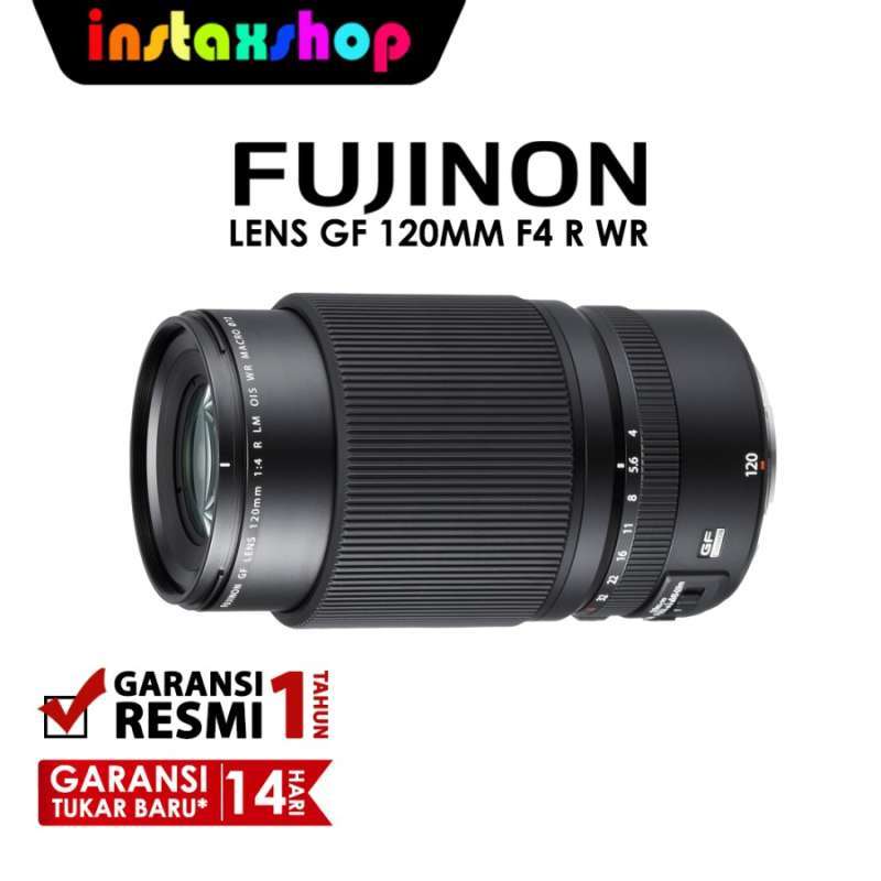 Promo Instaxshop Fujifilm Fujinon Lensa Gf 120mm F/4 R Wr Garansi