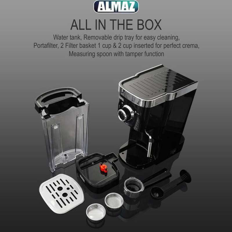 Promo Almaz ACM5500 Mesin Kopi Espresso 