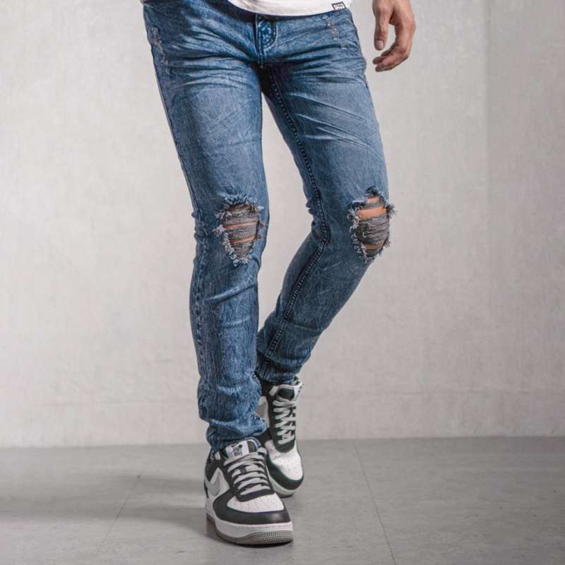 Jual cheap ripped jeans
