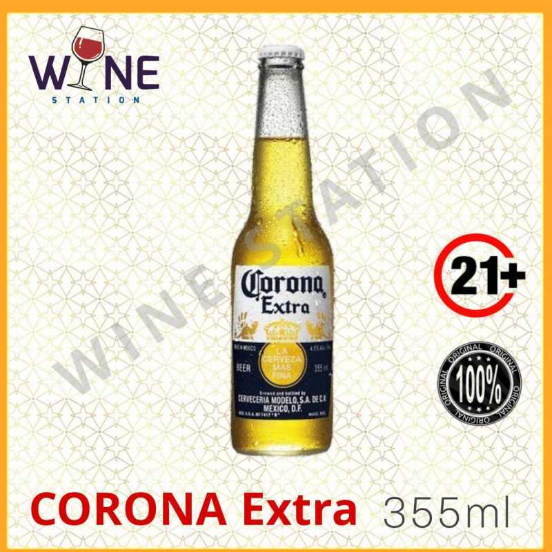 Jual Corona Extra Beer Mexico Bir Import 355ml di Seller WINE ...