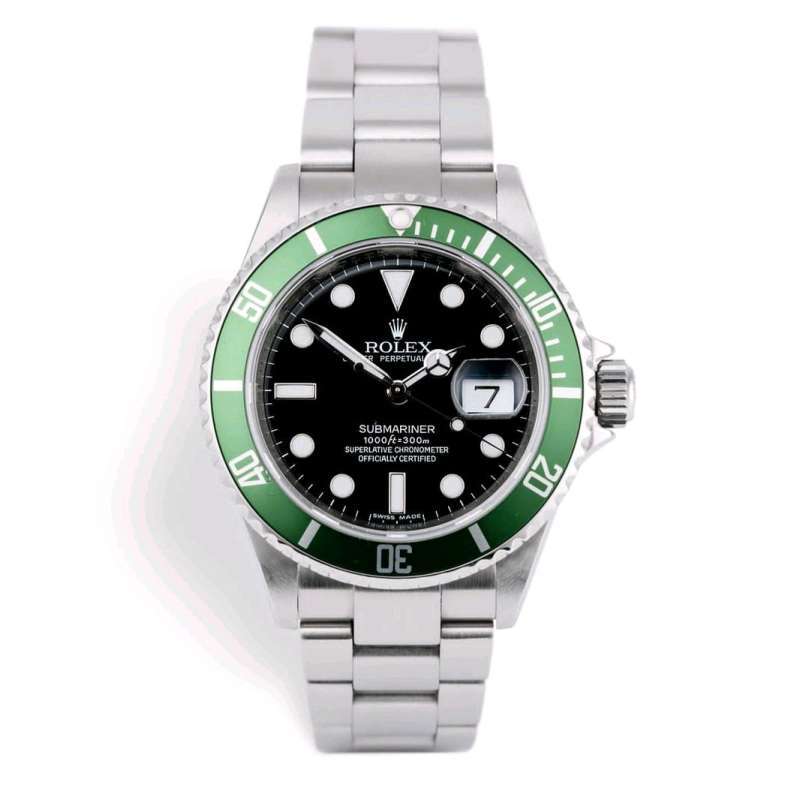 Jual Rolex Submariner LV Kermit (50th 