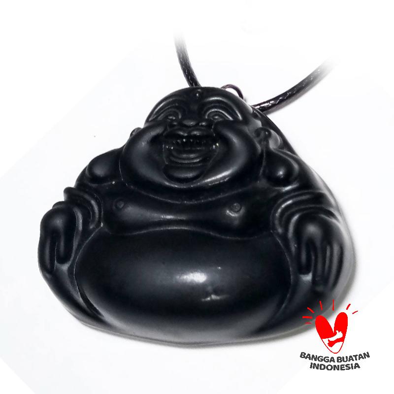 Jual Vee Batu Giok Hitam Berukir Budha Ketawa Jumbo Kalung Liontin Terapi Kesehatan Online Oktober 2020 Blibli Com