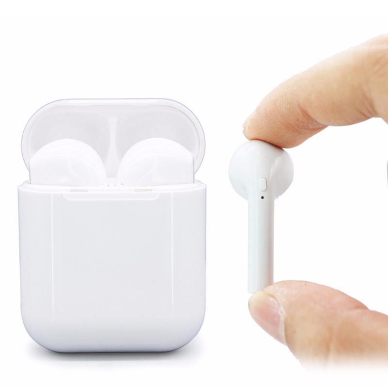 Jual Eds I10 Max Tws Bluetooth Earphones Mini Airpods Wireless Invisible Earbuds Stereo Headset With Charging Box For Android Iphone7 8 Online Maret 2021 Blibli