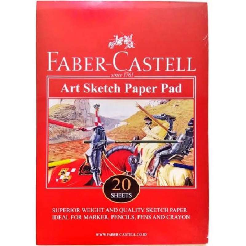 A5 FABER CASTELL ART SKETCH PAPER PAD DRAWING BOOK BUKU GAMBAR SKETSA