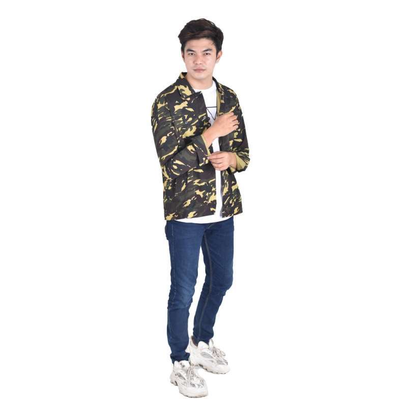 Semi cheap parka camo