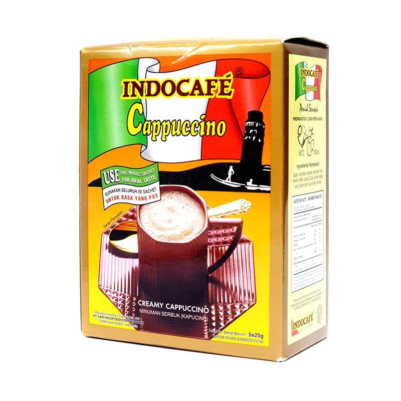 Jual Indocafe Cappuccino Kopi 5 X 25 G Murah September 2020 Blibli Com
