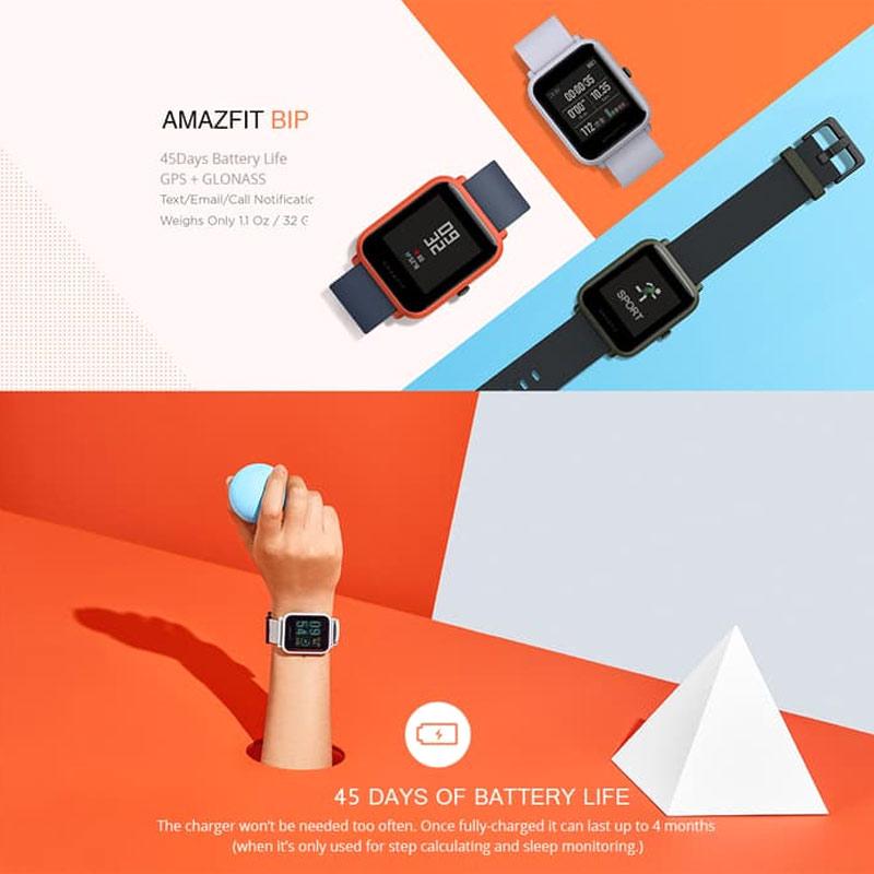 Jual Xiaomi Amazfit Bip International Version Free Screen Protector Online Januari 2021 Blibli