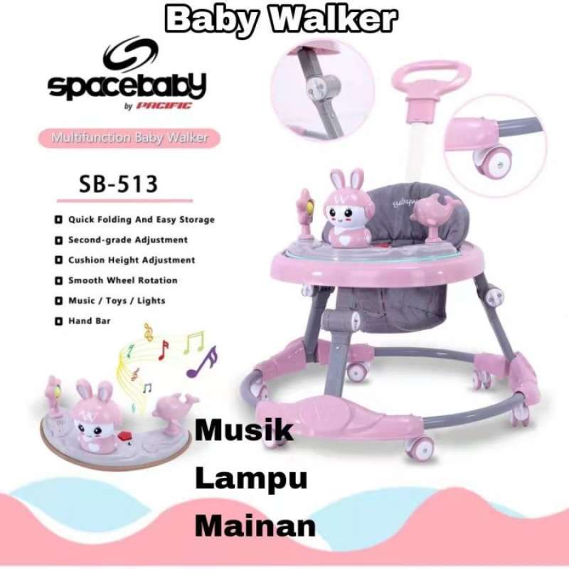 Baby walker sales space baby