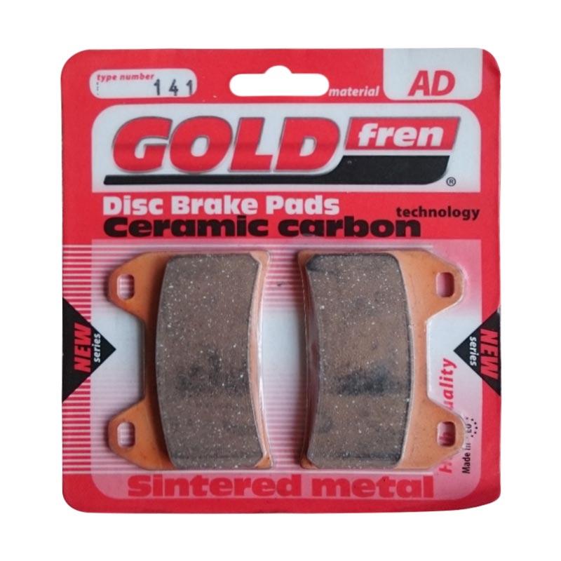 Jual Goldfren Ad 141 Kampas Rem Depan Motor For Kaliper Brembo 4 Piston 2 Pin Online Oktober 2020 Blibli Com