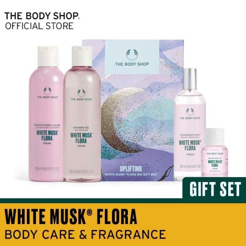 White musk flora big discount gift box