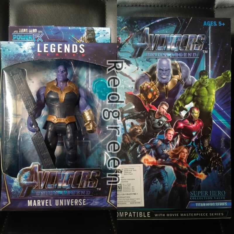 Promo Marvel Universe Thanos L Legends Series Avengers Legend