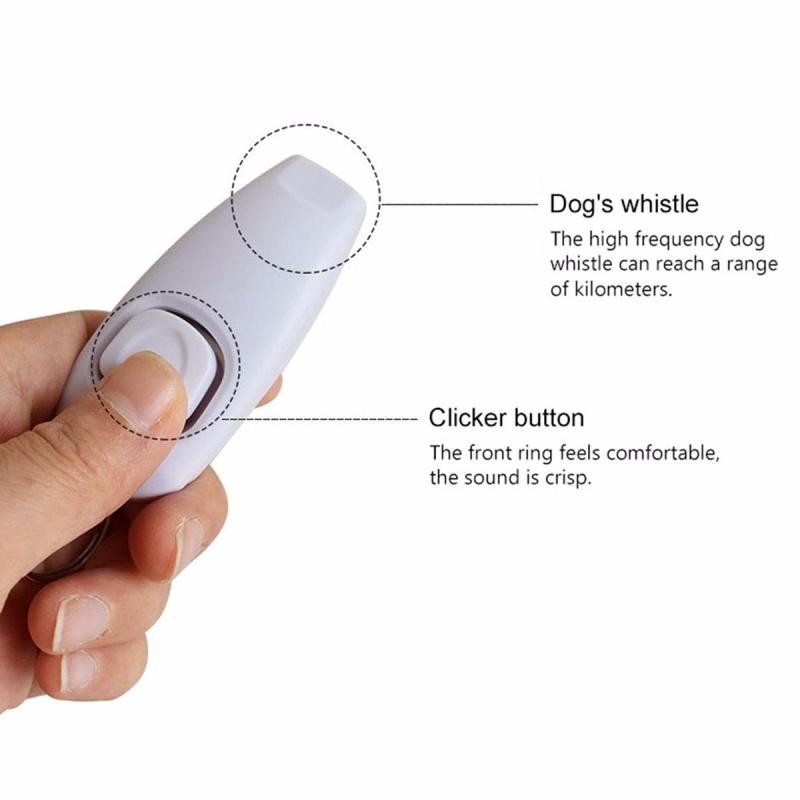 Jual Eds 2in1 Dog Training Whistle Clicker Light Green Murah