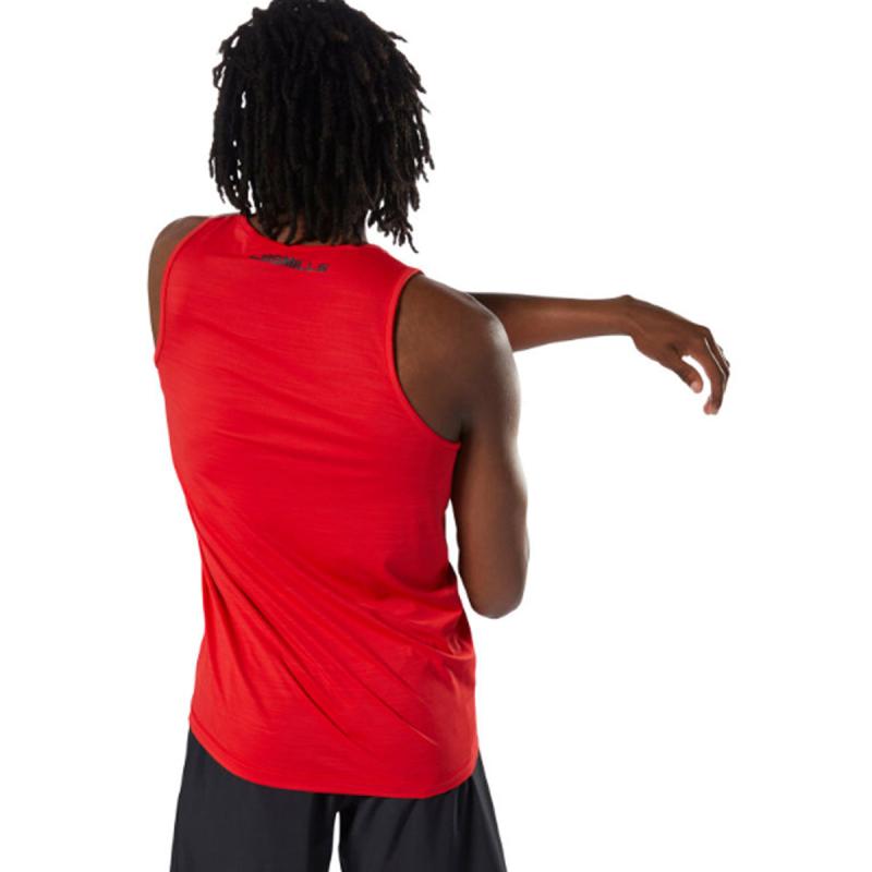 Max Muscle Red Stringer Ringer Tank Top New