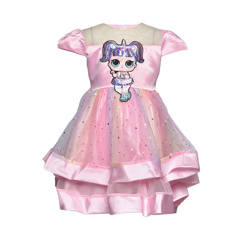 Jual Princessa Flami Karakter Lol A2106 Dress Anak Perempuan di