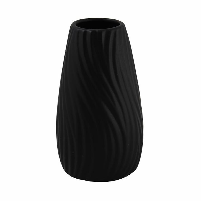 Jual Festiva Furniture 6684 23 Ceramic Vase Black Murah Maret