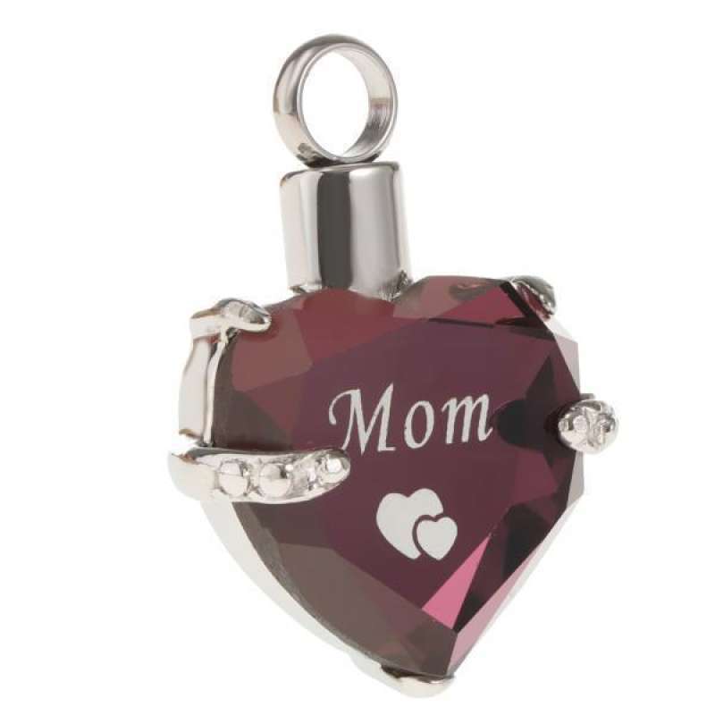 Ashes Urn Jewelry Memorial Necklace 