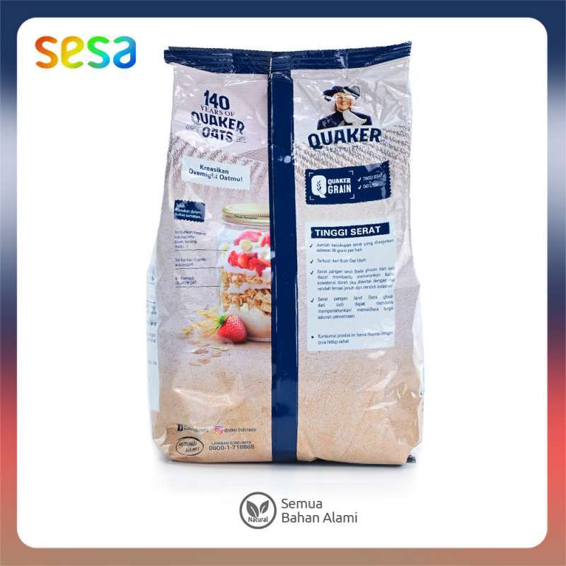 Jual Quaker Oat - Rolled Oats 800 g (Oatmeal) di Seller Sesa ...