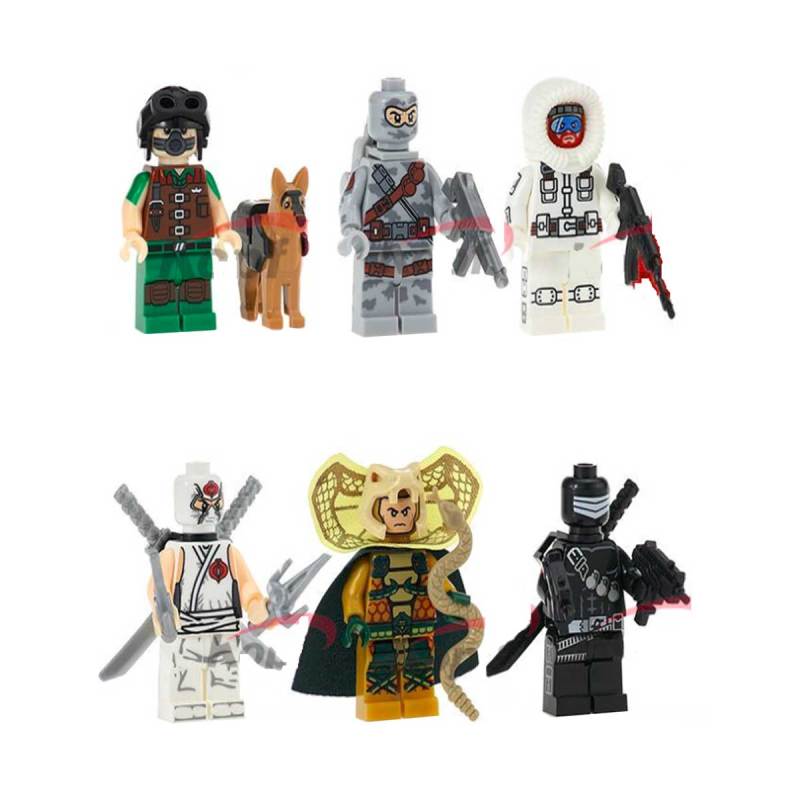 Jual Gi Joe Matt Firefly Storm Shadow Serpent Snake Eye Minifigure