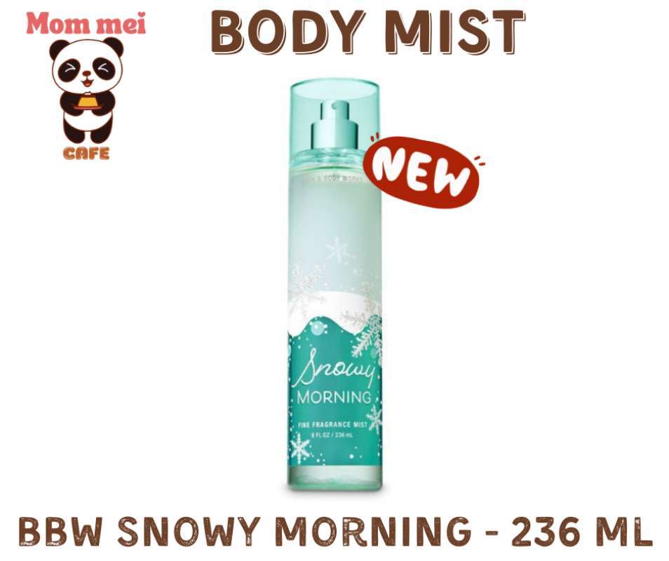 Jual Body Mist BATH BODY WORKS SNOWY MORNING di Seller Mom Mei