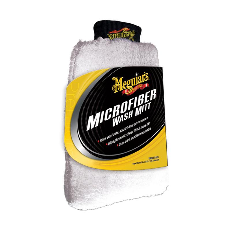 Jual Meguiars Microfiber Wash Mitt White Yellow Terbaru Juli 2021 Blibli