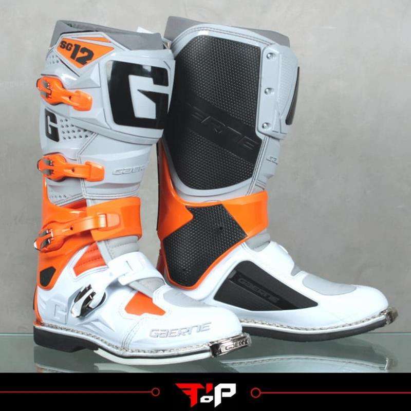 Jual 2022 Gaerne Boots Sg12 Orange Grey White Sepatu Trail