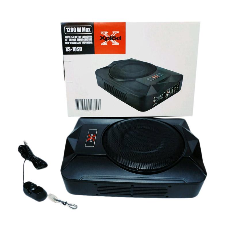 Jual Xplod Xs 10sd Subwoofer Sub Kolong Mobil Audio Speaker Mobil Online Februari 2021 Blibli