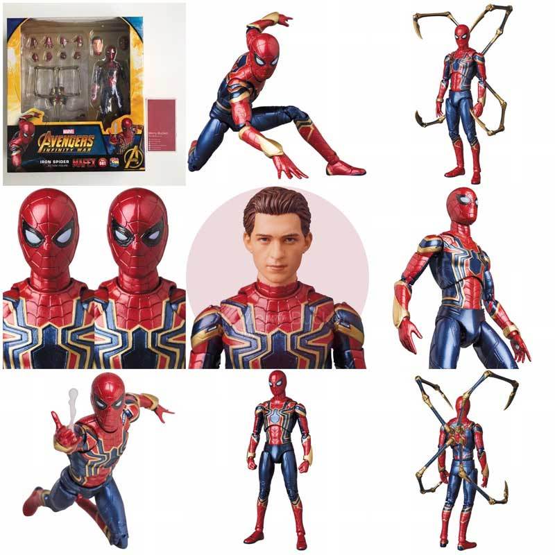 mafex iron spiderman