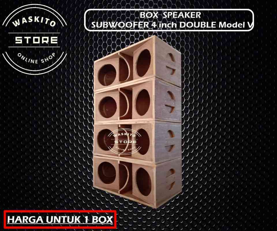Box subwoofer cheap 4 inch