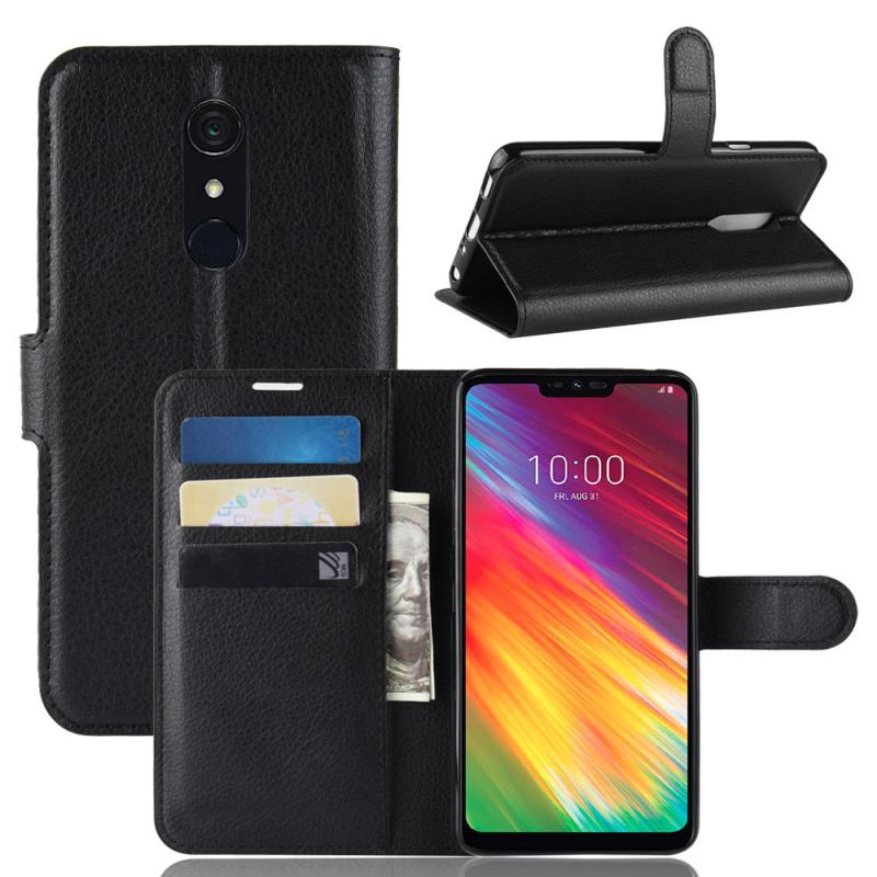 Jual Iit Naxtop Lychee Phone Wallet For Lg G7 Fit Full Body Flip Leather Holder Cover Case Protective Online Mei 2020 Blibli Com