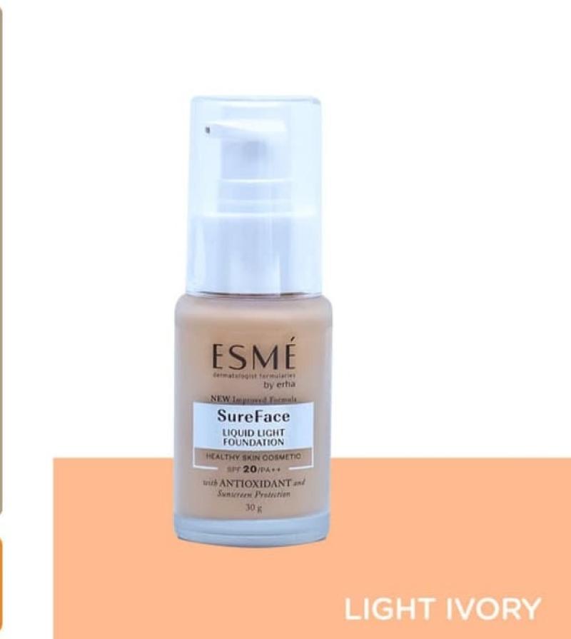 Jual Erha Spf20 Pa Esme Sureface Liquid Foundation Online September 2020 Blibli Com