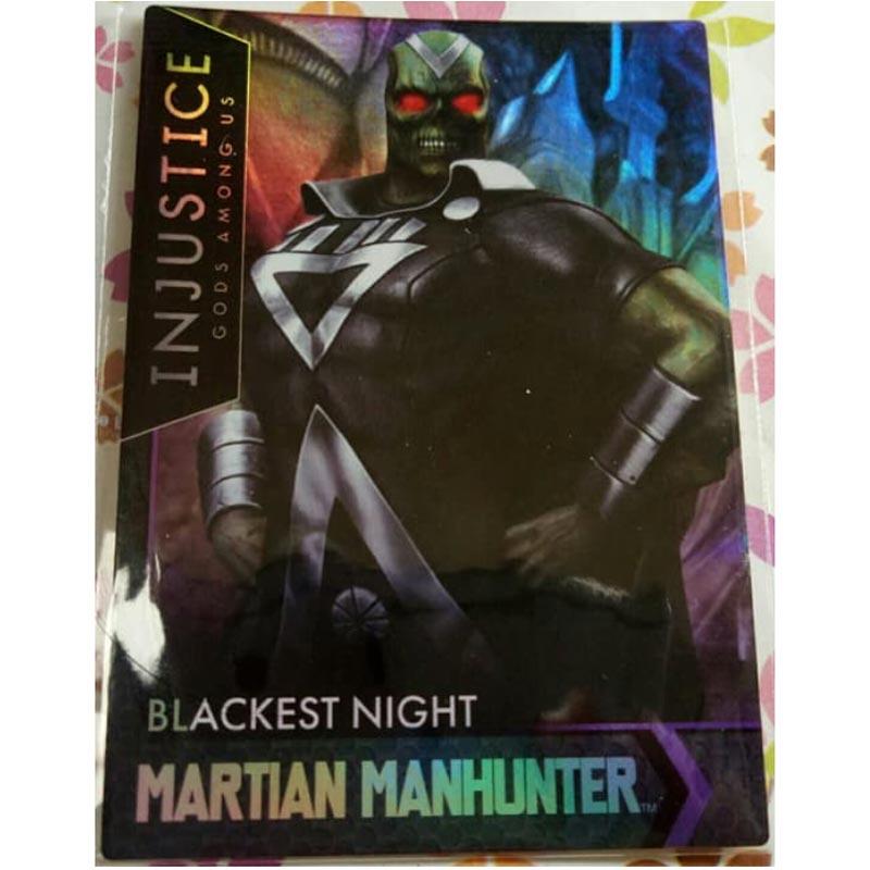 Jual Injustice Gods Among Us 78 100 Ultra Card Blackest Night Martian Manhunter Foil Online Oktober 2020 Blibli Com
