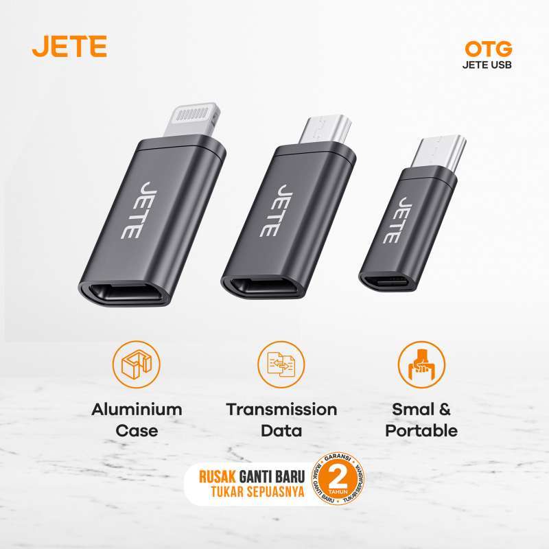 Jual Otg Converter Jete Micro To Type C Garansi Tahun Di